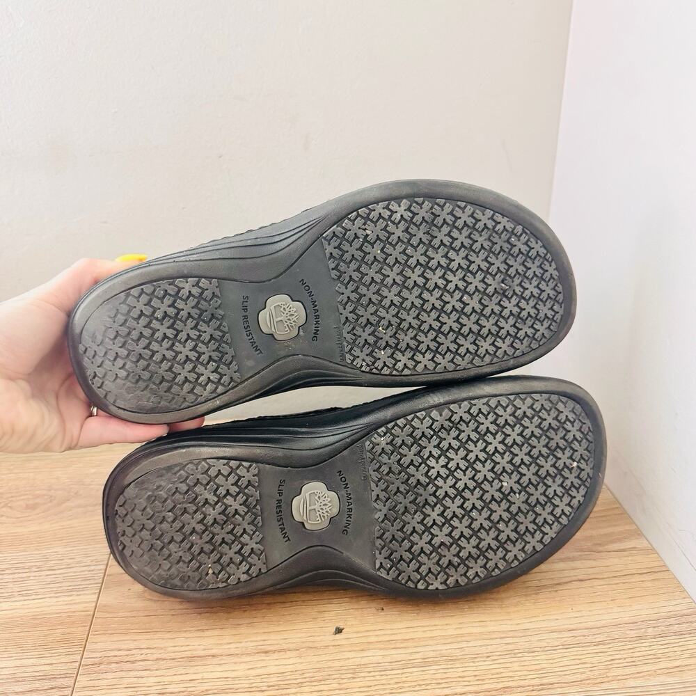 Timberland PRO Renova clogs Black Leather Women’s Size 7 - Picture 8 of 10